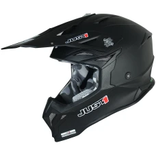 JUST1 ШОЛОМ J-39 ТВЕРДИХ ЧОРНИЙ MATT XS