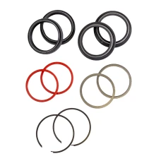 WP КОМПЛЕКТНИЙ КОМПЛЕКТ СЕРВІСНИЙ ПІДВІСКИ WP 48MM (USZCZELNIACZE МАСЛЯНІ , PYLOWE , ZABEZPIECZENIA) SKF BLACK (ARI139) (ARI126)