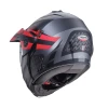 CABERG ШОЛОМ SZCZEKOWY FLIP-UP ENDURO МОДЕЛЬ TOURMAX X SARABE КОЛІР СІРИЙ MAT\/CZARNY\/CZERWONY РОЗМІР L - зображення 4