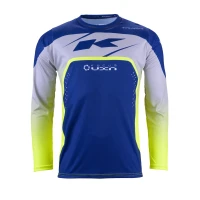KENNY RACING СОРОЧКА CROSS/ENDURO МОДЕЛЬ TRACK FOCUS NAVY КОЛІР NIEBIESKI/SZARY/ZOLTY РОЗМІР L