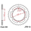 ЗАДНЯ ЗІРКА JR 1514 41 CAGIVA 125 FRECCIA '88-'89, BLUES '87-'95 (151441JT) (LANC. 520) - зображення 1