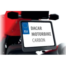 BIKETEC РАМКА DO ТАБЛИЦІ (NA TABLICE) REJESTRACYJNEJ MOTOCYKL/MOTORBIKE КОЛІР КАРБОН