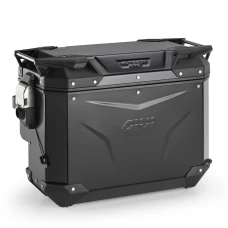 GIVI TREKKER OUTBACK EVO ЧОРНИЙ АЛЮМІНІЙ CAM-SIDE CUTOUT ПРАВОГО 40LTR, SOLD БЕЗ LOC
