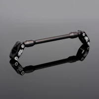 RENTHAL POPRZECZKA КЕРМА 7/8 ЦІЛИЙ (22MM) ROAD BAR CROSS BRACE SET BLACK КОЛІР ЧОРНИЙ