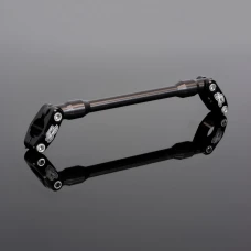 RENTHAL POPRZECZKA КЕРМА 7/8 ЦІЛИЙ (22MM) ROAD BAR CROSS BRACE SET BLACK КОЛІР ЧОРНИЙ