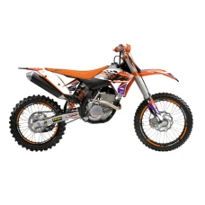 BLACKBIRD КОМПЛЕКТ НАЛІПОК (OKLEIN) KTM EXC/EXC-F '08-'11, SX/SX-F 125  '07-'10 DREAM 5 КОЛІР КОЛІР ПОМАРАНЧ ЧОРНИЙ