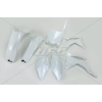 UFO КОМПЛЕКТ ПЛАСТІКОВ HONDA CRF 450 '13-'16, CRF 250R '14-'17 КОЛІР BIALY(HO116E041)