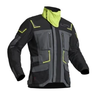 LINDSTRANDS TEXTILE КУРТКА MYRVIK GREY/BLACK/YELLOW 46