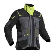 LINDSTRANDS TEXTILE КУРТКА MYRVIK GREY/BLACK/YELLOW 50
