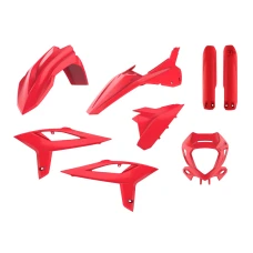 POLISPORT КОМПЛЕКТ ПЛАСТІКОВ BETA RR 2T/4T '20-'22 W КОМПЛЕКТІ ЗАХИСТ ФАРИ (8667300004) I КРИШКИ АМОТРТИЗАТОРІВ (8399100001) КОЛІР ЧЕРВОНИЙ