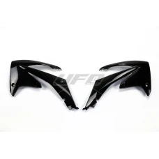 UFO КРИШКИ РАДІАТОРА HONDA CRF 450R '09-'12, CRF 250R '10-'13 КОЛІР ЧОРНИЙ