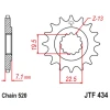 ПЕРЕДНЯ ЗІРКА JR CHT 434 13 SUZUKI DR 250 '82-'87, GZ 250, GN 250 (LANC. 520) (43413JT) - зображення 1