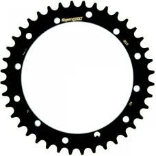 SUPERSPROX ЗІРОЧКА ЗАД 856 40 YAMAHA TT 600 R/S 93-03, YFS 200`88-06, YFM 350 (JTR853.40) КОЛІР ЧОРНИЙ СТАЛЬНИЙ