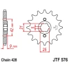 ПЕРЕДНЯ ЗІРКА JR CHT 576 19 YAMAHA XT 350 '85-00' (57619JT) (LANC. 428) - зображення 1