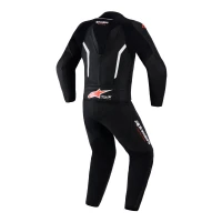 ALPINESTARS ШКІРА SUIT 2PCS GP FORCE V2 BLACK/WHITE/FLUO ЧЕРВОНА, 58