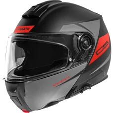 SCHUBERTH ШОЛОМ C5 ECLIPSE ANTHRACITE ЧЕРВОНА L 59