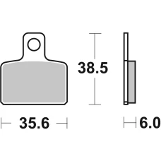 SBS BRAKEPADS КЕРАМІЧНІ