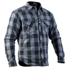 TIMELESS HILLBILLY KEVLAR SHIRT, GREY/BLACK XXL