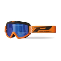 PROGRIP ОКУЛЯРИ PG3201 FL ATZAKI КОЛІР ЧОРНИЙ КОЛІР ПОМАРАНЧ FLUO (СТІКЛО PG3246C СИНЯ LUSTRZANA, ANTISCRATCH, ANTI UV) (3201-366 FL)