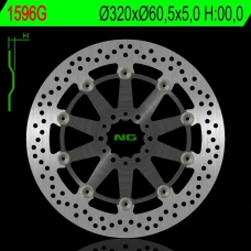 NG ДИСК ТОРМОЗНИЙ ПЕРІД KTM DUKE 390 / ABS '17, RC 250 / 390 / ABS '17 (320X60,5X5,0MM) МАТЕРІАЛ АЛЮМІНІЙ