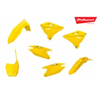 POLISPORT КОМПЛЕКТ ПЛАСТІКОВ SUZUKI RM 125/250 '01-'08 RESTYLING NA RMZ 450 '22' КОЛІР ЖОВТИЙ