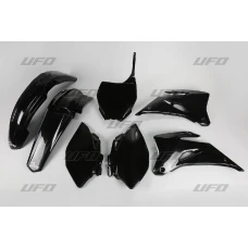 UFO КОМПЛЕКТ ПЛАСТІКОВ YAMAHA YZF 250 '06-'09, YZF 450 '06-'09 КОЛІР ЧОРНИЙ  (YA305E001)