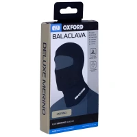 OXFORD KOMINIARKA Z WELNY MERINO Z DUZYM ОТВОРОМ NA ОЧІ DELUXE BALACLAVA MERINO КОЛІР ЧОРНИЙ РОЗМІР УНІВЕРСАЛЬНИЙ