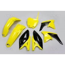 UFO КОМПЛЕКТ ПЛАСТІКОВ SUZUKI RMZ 250 '10-'18 КОЛІР OEM '17 (ЖОВТИЙ/ЧОРНИЙ) (SU416E999K)