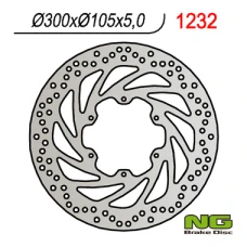 NG ДИСК ТОРМОЗНИЙ ПЕРІД BMW F 650 GS/X (300X105X5), F 800GS '13-'16 (6X6,5MM)