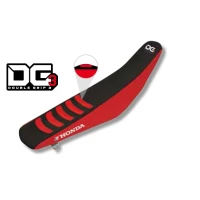 BLACKBIRD ПОКРИВКА/ПОКРИВКА NA СИДІННЯ HONDA CRF 450R '05-'08 DOUBLE GRIP 3 КОЛІР ЧОРНИЙ/ЧЕРВОНИЙ