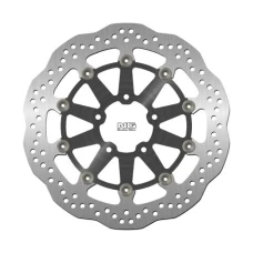 NG ДИСК ТОРМОЗНИЙ ПЕРІД SUZUKI GSX1400 '02-07, GSXR600/750 '96-03, GSXR1300 '99-07, TL1000 '97-03 (320X69X5MM) (5X10,5MM) WAVE PLYWAJACA (МАТЕРІАЛ АЛЮМІНІЙ)