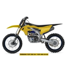 UFO 2024/04 КОМПЛЕКТ ПЛАСТІКОВ Z OSLONAMI ТЕЛЕСКОПІЧНИЙ (АМОРТИЗАТОРІВ) YAMAHA YZF 250 '24, YZF 450 '23-'24 КОЛІР ЗОЛОТИЙ