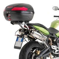 KAPPA СТЕЛАЖ БАГАЖНИКА ЦЕНТРАЛЬНОГО TRIUMPH STREET TRIPLE 675 (07-12) ( БЕЗ ВІНІЛ )