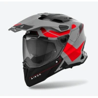 AIROH ШОЛОМ COMMANDER 2 REVEAL ЧЕРВОНА FLUO MATT M