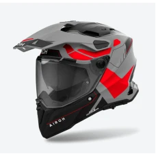 AIROH ШОЛОМ COMMANDER 2 REVEAL ЧЕРВОНА FLUO MATT M