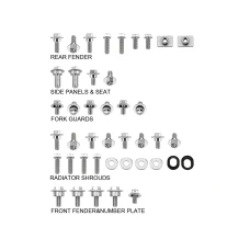 SIXTY5 КУЗОВА ОБШИВКА HARDWARE PACK KAWASAKI