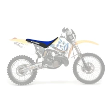 BLACKBIRD ПОКРИВКА/ПОКРИВКА NA СИДІННЯ HUSQVARNA 4T '95-'00 (16), TRADITIONAL, КОЛІР СИНІЙ/ЧОРНИЙ