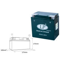 LANDPORT АКУМУЛЯТОР YB16CLB (S) 12V 19AH 176X101X176 BEZOBSLUGOWY - ZALANY (4)