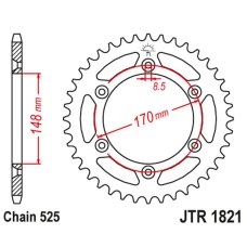 ЗАДНЯ ЗІРКА JR 804 47 SUZUKI DR 800 BIG '94' (80447JT) (LANC.525)