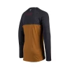 LEATT (НОВИНКА 2024) СОРОЧКА ROWEROWA MTB GRAVITY 2.0 JERSEY PEANUT КОЛІР BRAZOWY\/GRAFITOWY РОЗМІР L - зображення 7