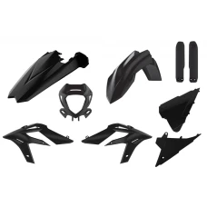 POLISPORT КОМПЛЕКТ ПЛАСТІКОВ BETA X-TRAINER '20-'22 W КОМПЛЕКТІ ЗАХИСТ ФАРИ (8667300002) I КРИШКИ АМОТРТИЗАТОРІВ (8398700003) КОЛІР ЧОРНИЙ
