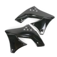 UFO КРИШКИ РАДІАТОРА KAWASAKI KXF 250 '09-'11 КОЛІР ЧОРНИЙ - WYCOFANE Z OFERTY - ПРОДАЖА