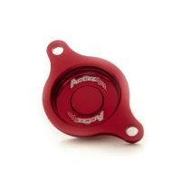 ACCEL ПОКРИТТЯ ФІЛЬТРА МАСЛА HONDA CRF 450R '09-16 КОЛІР ЧЕРВОНИЙ