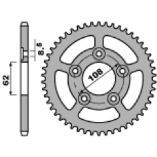 ЗАДНЯ ЗІРКА PBR 714 39 C45 APRILIA RS 125 93-05 (LANC. 520)