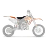 BLACKBIRD ПОКРИВКА\/ПОКРИВКА NA СИДІННЯ KTM SX 65 '09-'15, DREAM 4 КОЛІР CZARNY\/POMARANCZOWY\/BIALY - зображення 2