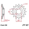 JT ЗІРОЧКА ПЕРІД 532 17 KAWASAKI ZX10 '88-90' (ZX 1000 B1-B3) (53217JT) (LANC. 530) - зображення 1