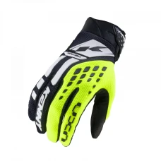 KENNY RACING 2025 РУКАВИЦІ CROSS/ENDURO МОДЕЛЬ TRACK KID/JUNIOR/DZIECIECE NEON ЖОВТИЙ КОЛІР CZARNY/BIALY/ZOLTY FLUO РОЗМІР L