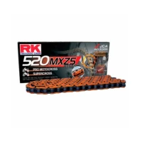 RK ЛАНЦЮГ ПРИВІДНИЙ (MOTOCROSS) 520MXZ5-120 ЗАСТІБКА (CL) W КОМПЛЕКТІ КОЛІР КОЛІР ПОМАРАНЧ