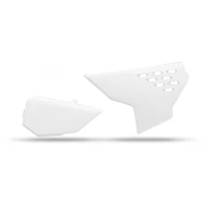 UFO 2024/01 ПОКРИТТЯ ФІЛЬТРА ПОВІТРЯ HUSQVARNA TC 125 / 250 '23-'24, TE 150 / 250 / 300 '24, FC / TX / FX / FE 300 / 350 / 450 / 501 '24, КОЛІР БІЛИЙ