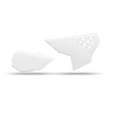 UFO 2024/01 ПОКРИТТЯ ФІЛЬТРА ПОВІТРЯ HUSQVARNA TC 125 / 250 '23-'24, TE 150 / 250 / 300 '24, FC / TX / FX / FE 300 / 350 / 450 / 501 '24, КОЛІР БІЛИЙ